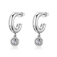 Pendientes Sagapo Mujer in Acero SAR68